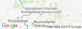 Volodymyr Volyns'kyy map